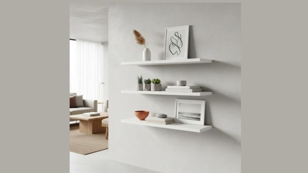 Kit 3 Prateleiras Mdf suporte Invisível é bom