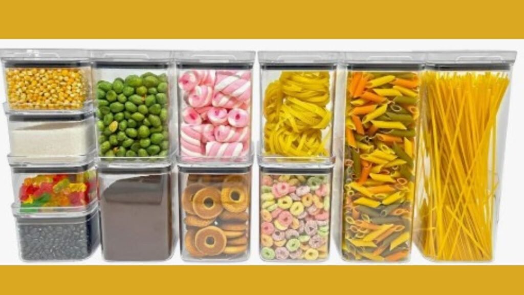 Kit Potes Hermético Cozinha 12 Uni é Bom? Vale a Pena? 2 Kit Potes Hermético Cozinha 12 Uni