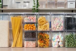 Kit Potes Porta Mantimento Hermético Quadrado Cozinha 12 Uni