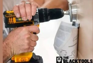 Parafusadeira Furadeira De Impacto The Black Tools Profissional TB-21PX 2 Bateri