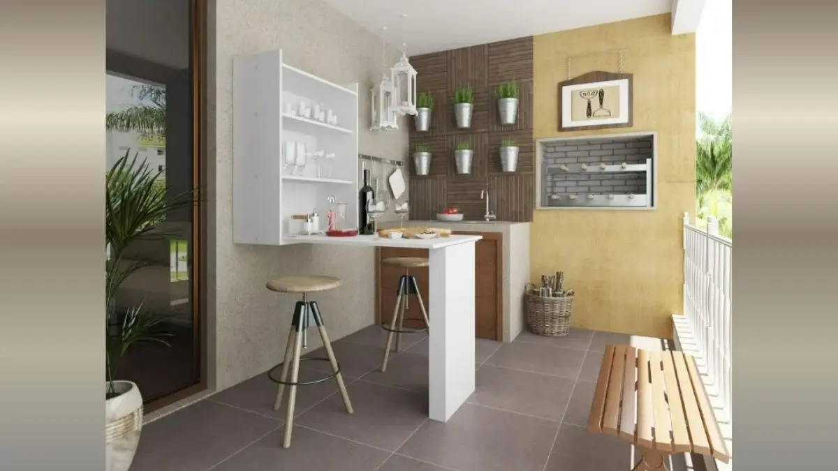 Mesa Dobrável Multimóveis Multiuso Com Armário De Parede