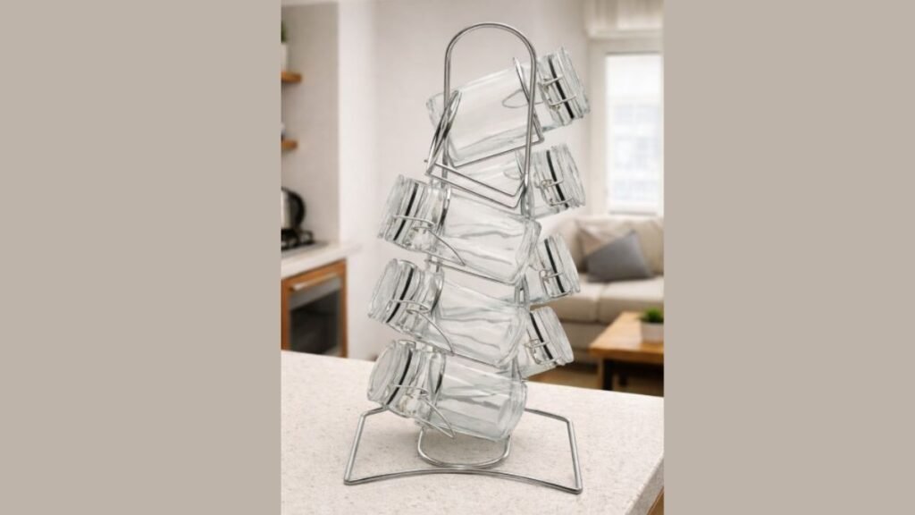 Porta Temperos de Vidro